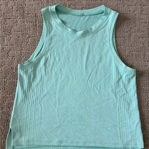 Lululemon Athletica Light Blue Tank Top